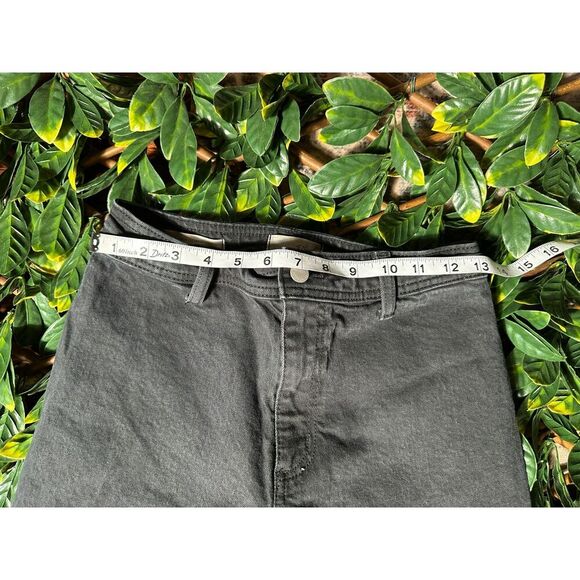 Universal Thread Black Wide Leg Ankle Jean Size 2 - Picture 5 of 10